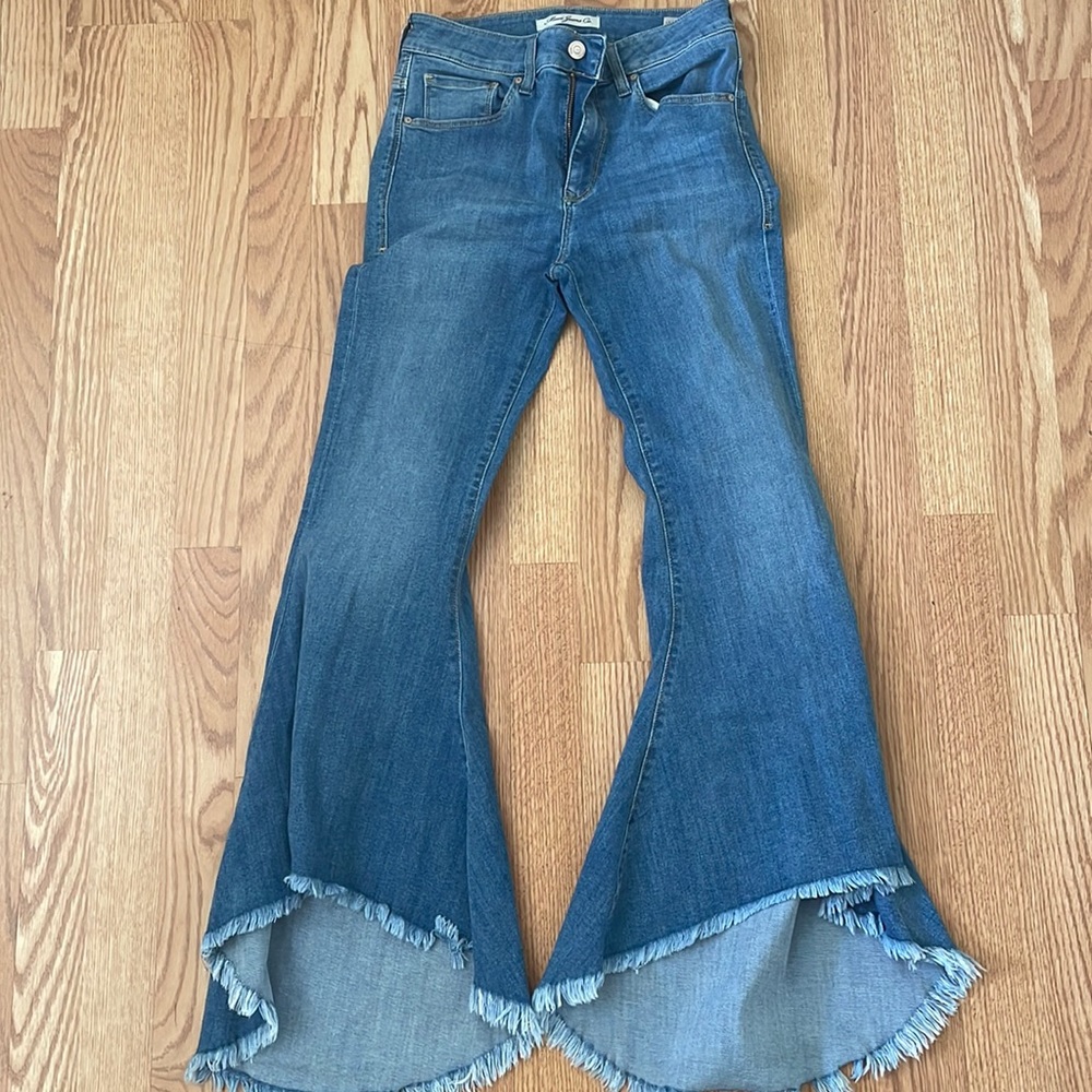 Mavi Larissa mid-rise flare jeans